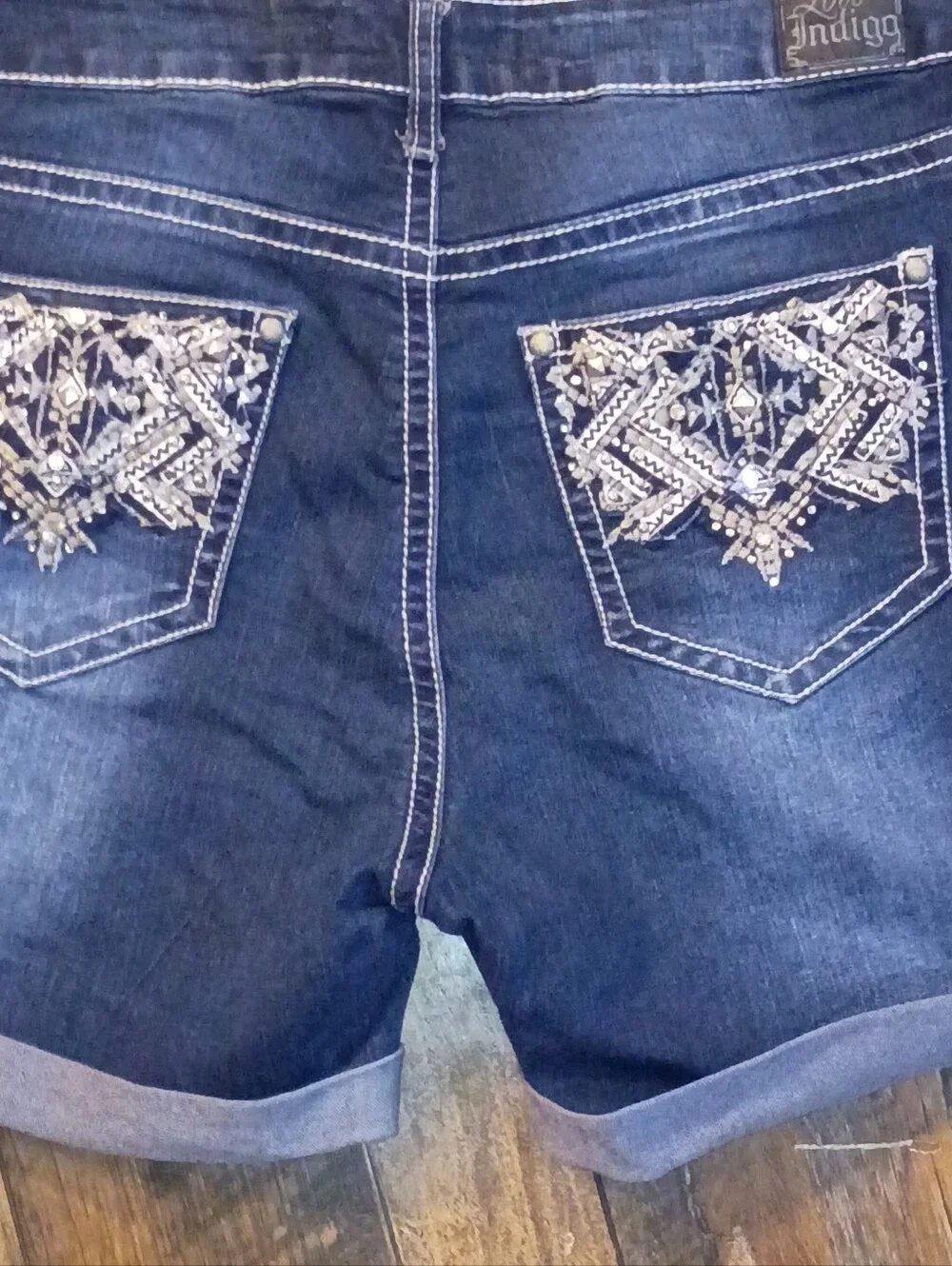 Love Indigo mid rise